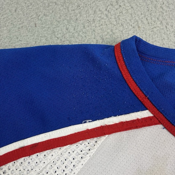 Vintage Cambridge Isanti‎ Bluejackets Hockey Jersey High School Minnesota MN - Picture 9 of 14